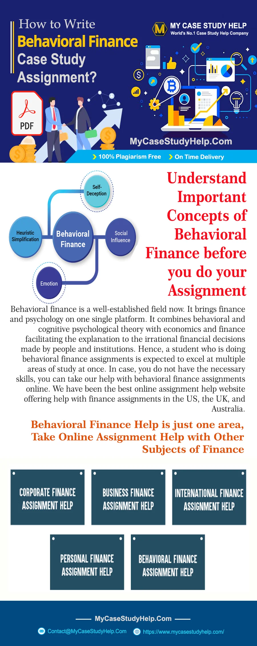 How To Write Behavioural Finance Case Study Assignment?